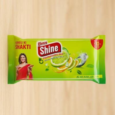 Glenzo Shine Dishwash Bar (100g)