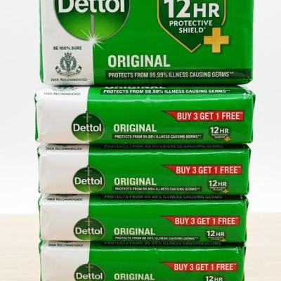 Dettol Original Bathing Soap Bar (4Ux150g)